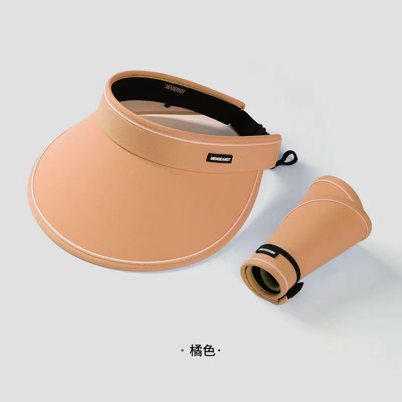 Women's sunscreen empty top hat 1312