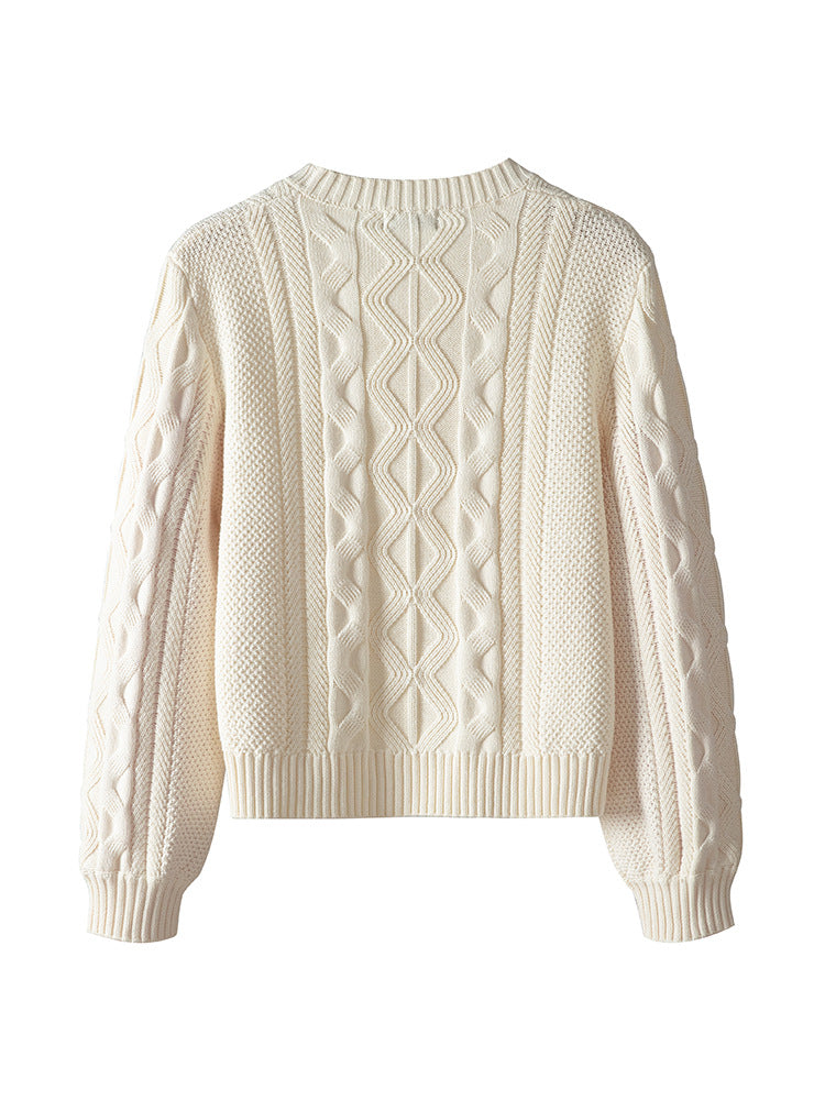 Women's sweater with cotton thread 1178