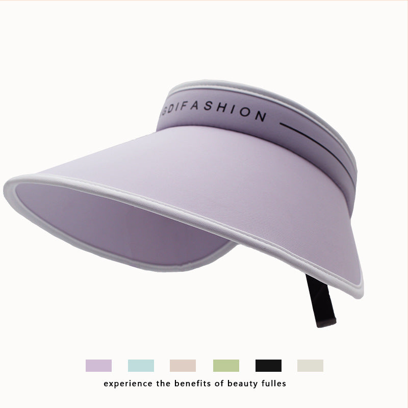 Uv-proof empty top hat ladies fashion 6273