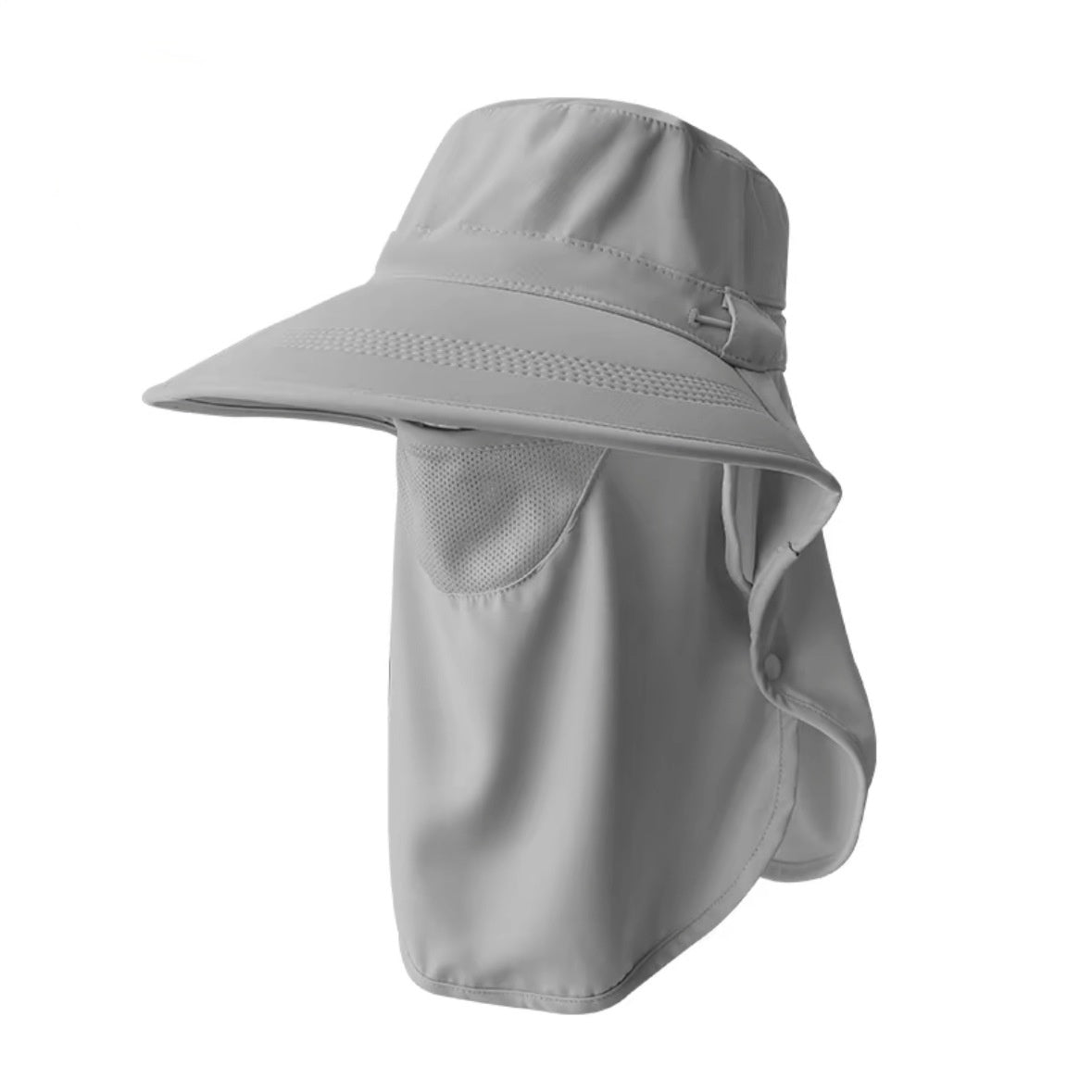 Women's sunscreen hat cover face mask integrated 1245