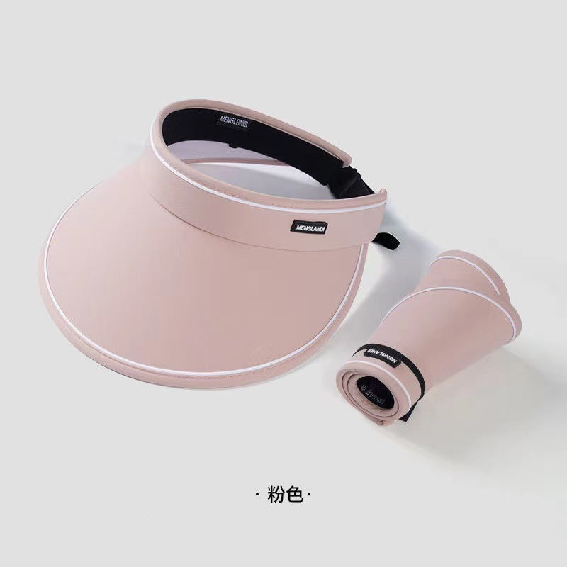 Women's sunscreen empty top hat 1312