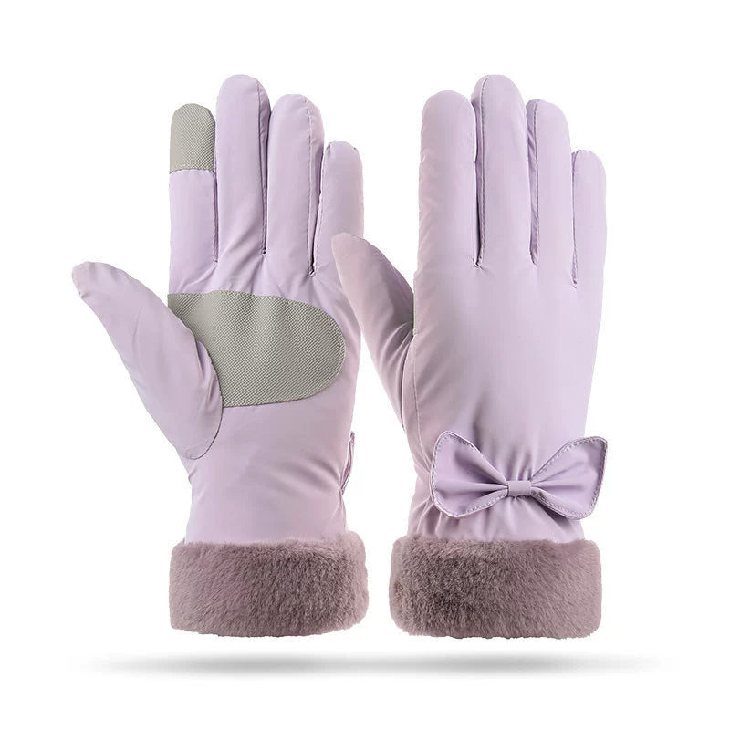 Women's plush cycling gloves 1242