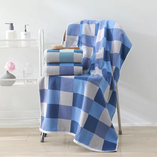 Thickened cotton large size cartoon bath towel 142915
