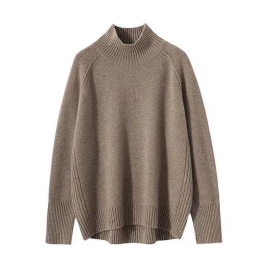 Women's turtleneck with thick sweater base 1174