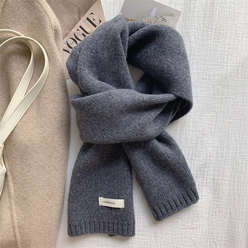 Woolen scarf Warm knit scarf  3292