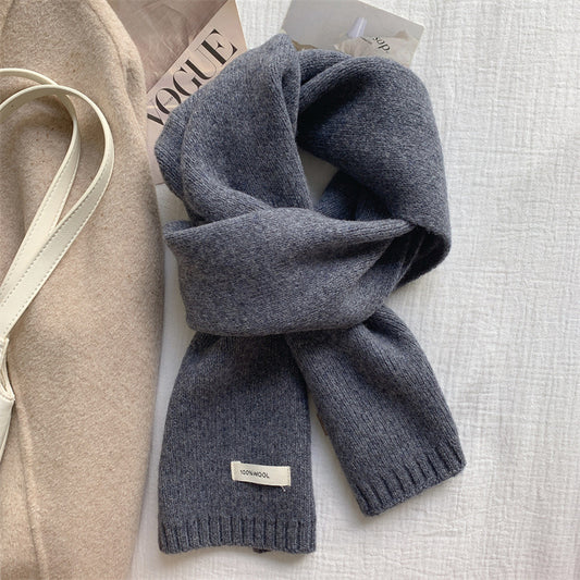 Woolen scarf Warm knit scarf  3292