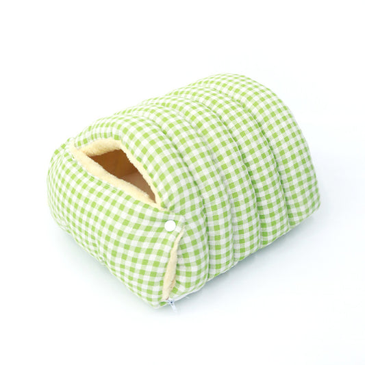 Winter cat sleeping bag with velvet  1292