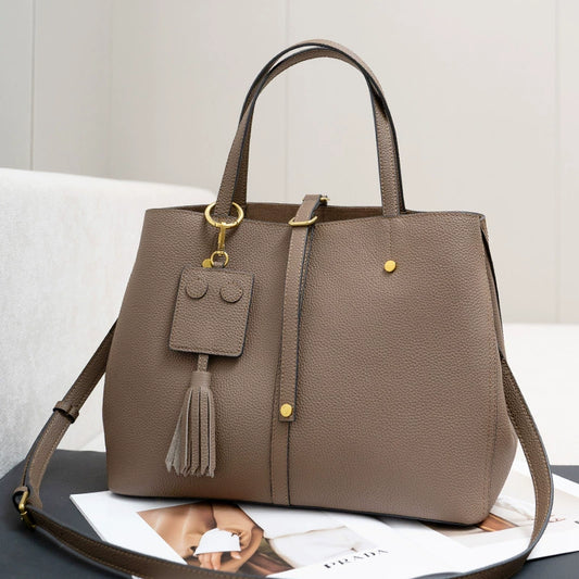 Women's leather shoulder bag  1206