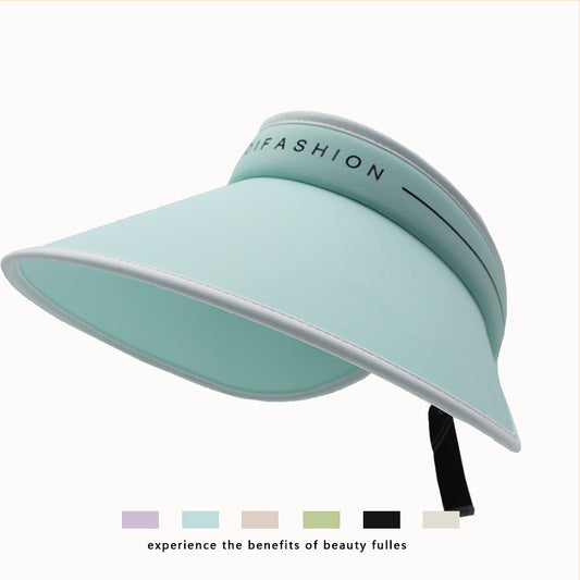 Uv-proof empty top hat ladies fashion 6273