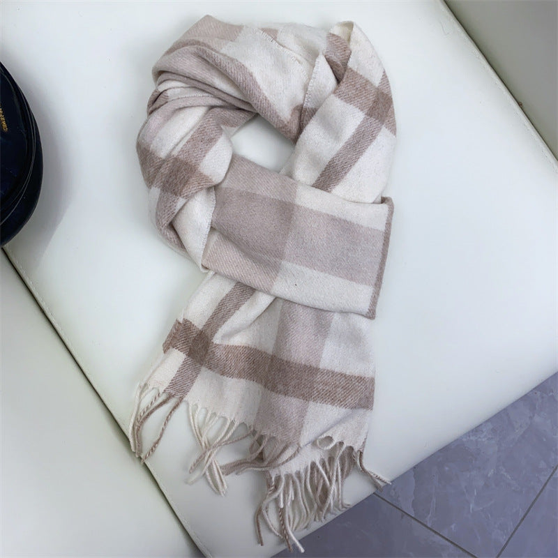 Women's winter wool scarf  2240