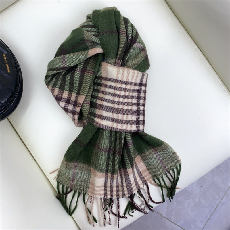 Women's winter wool scarf  2240