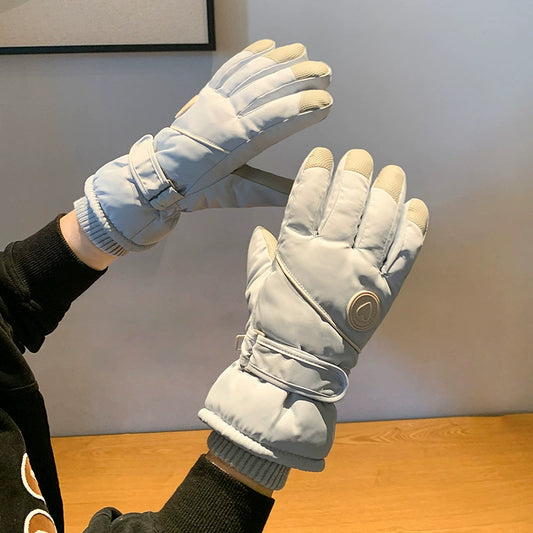 Women's snowboarding windproof gloves   1237